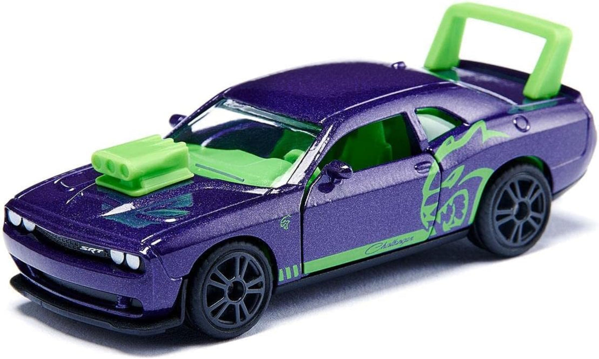 SIKU 1572 Dodge Challenger SRT Hellcat – Metall, Blau