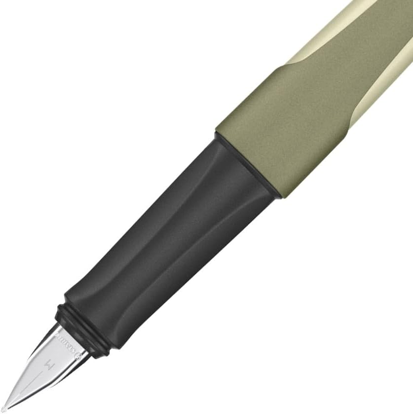 STABILO Flow Monochrome Füller khaki – Edelstahlfeder