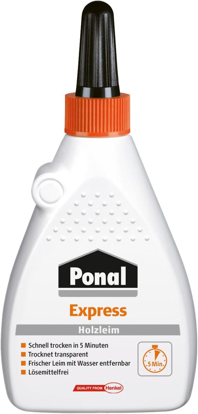 Ponal Express Holzleim 120g – Schnell & Wasserfest
