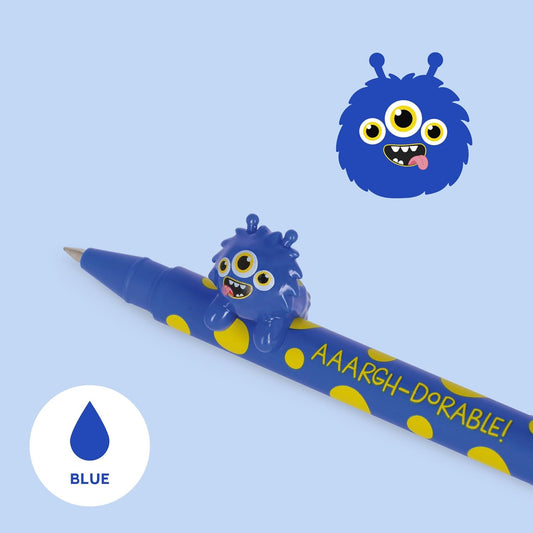 LEGAMI Gel Pen Lovely Friends Monster – Blau, 0,5 mm