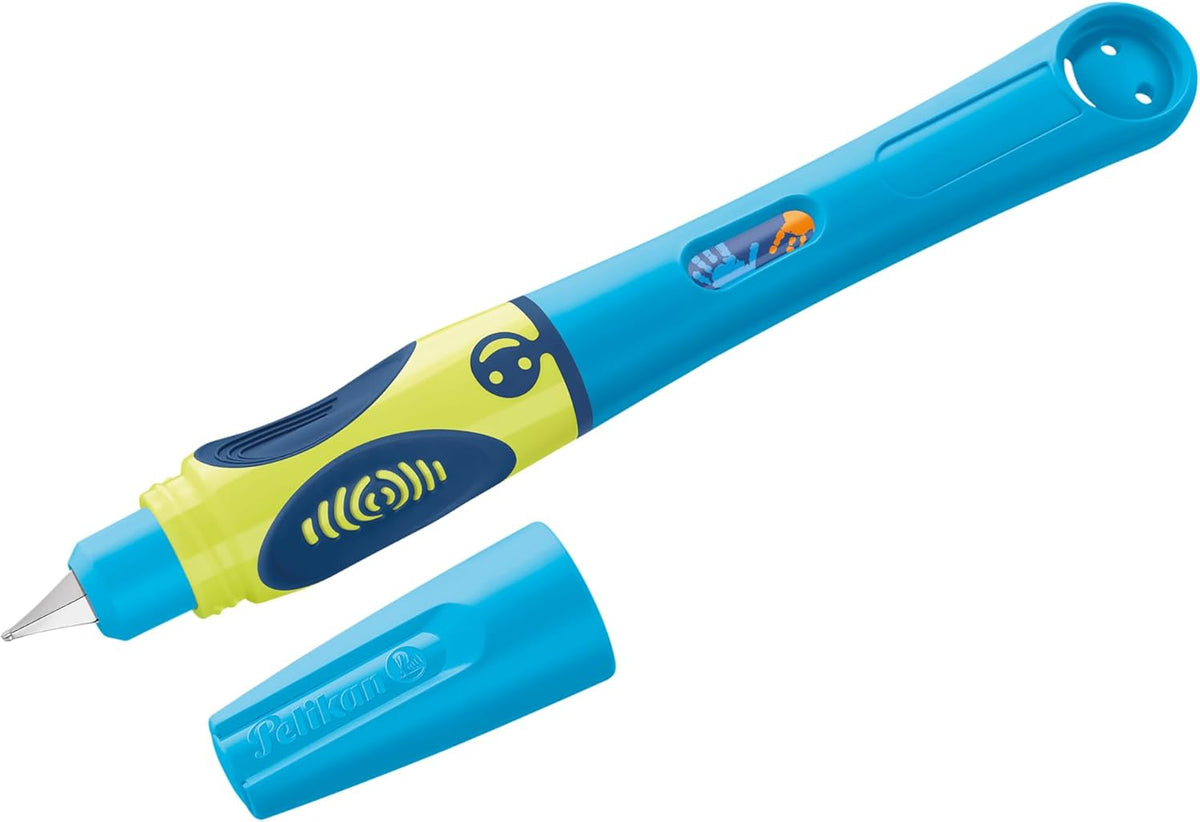 Pelikan griffix Füller Linkshänder Neon Fresh Blue – Feder A