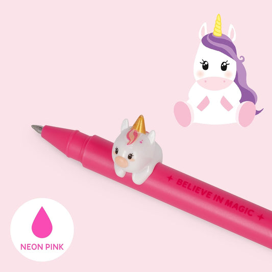LEGAMI Gel Pen Lovely Friends Einhorn – Rosa, 0,5 mm