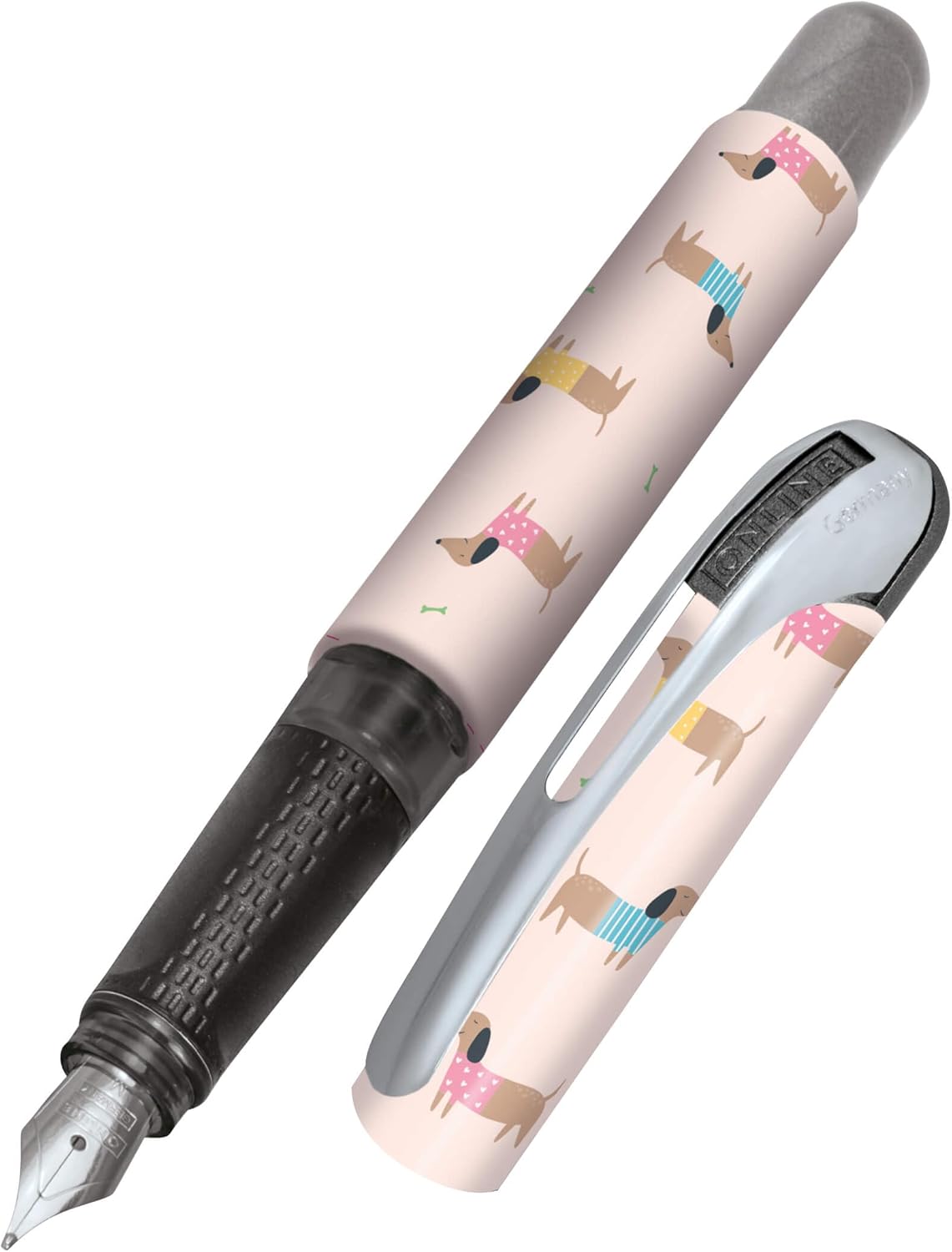 ONLINE PEN College Füllhalter Dackel M-Feder Made in Germany