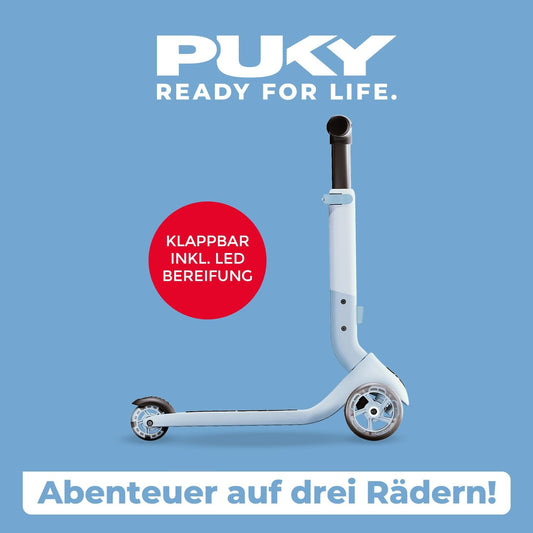 PUKY Roller PUSH arctic blue – 3 Räder ab 2 Jahre