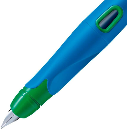 STABILO EASYbirdy Anfängefüller himmelblau/grasgrün Feder A L