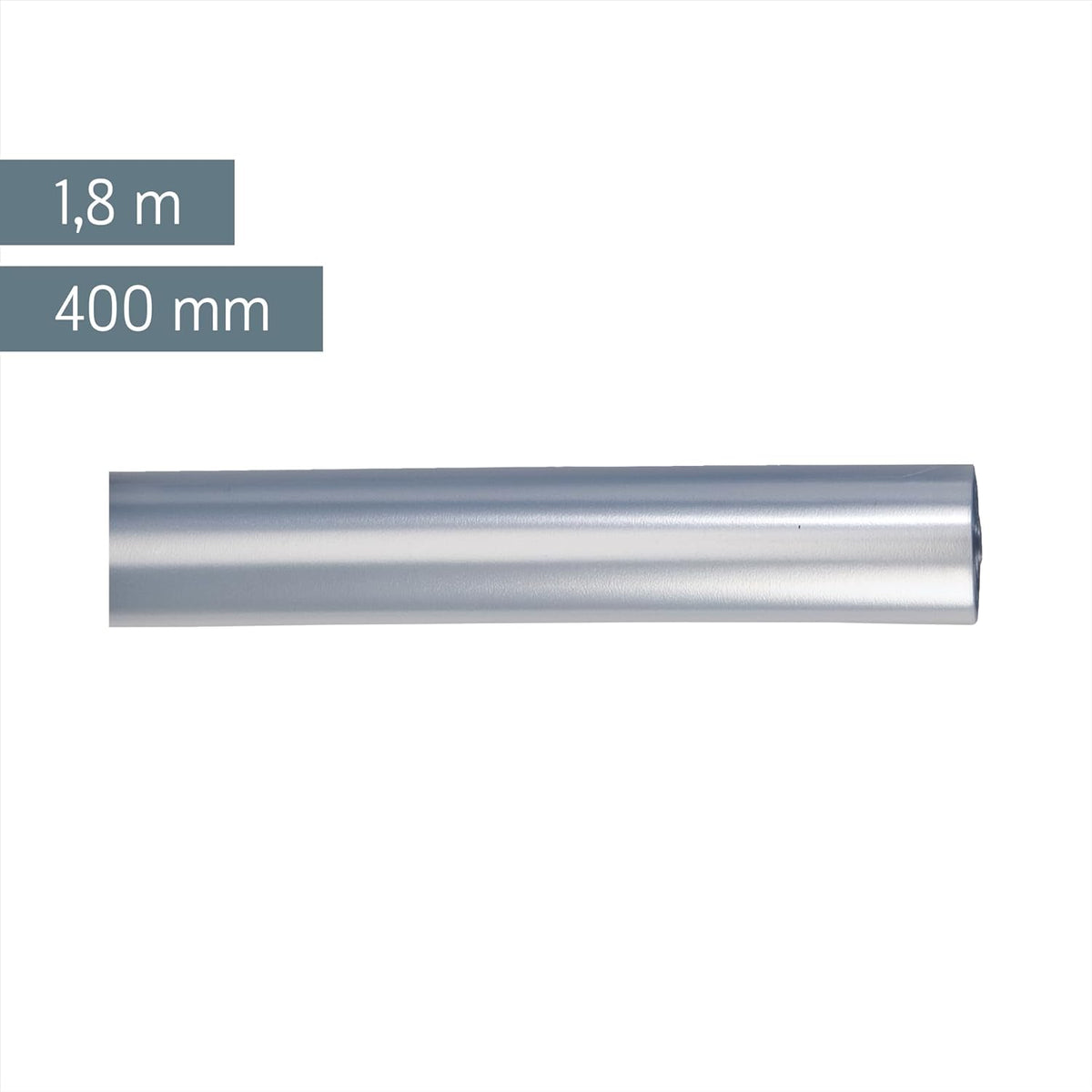 Premium Buchfolie 1,8m - Kristallklar & Selbstklebend