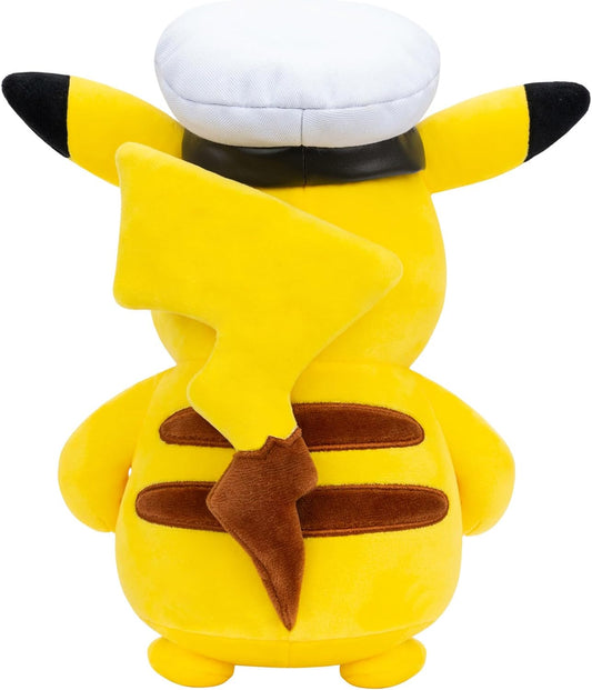 Pokémon Captain Pikachu Plüsch 20 cm – Jazwares