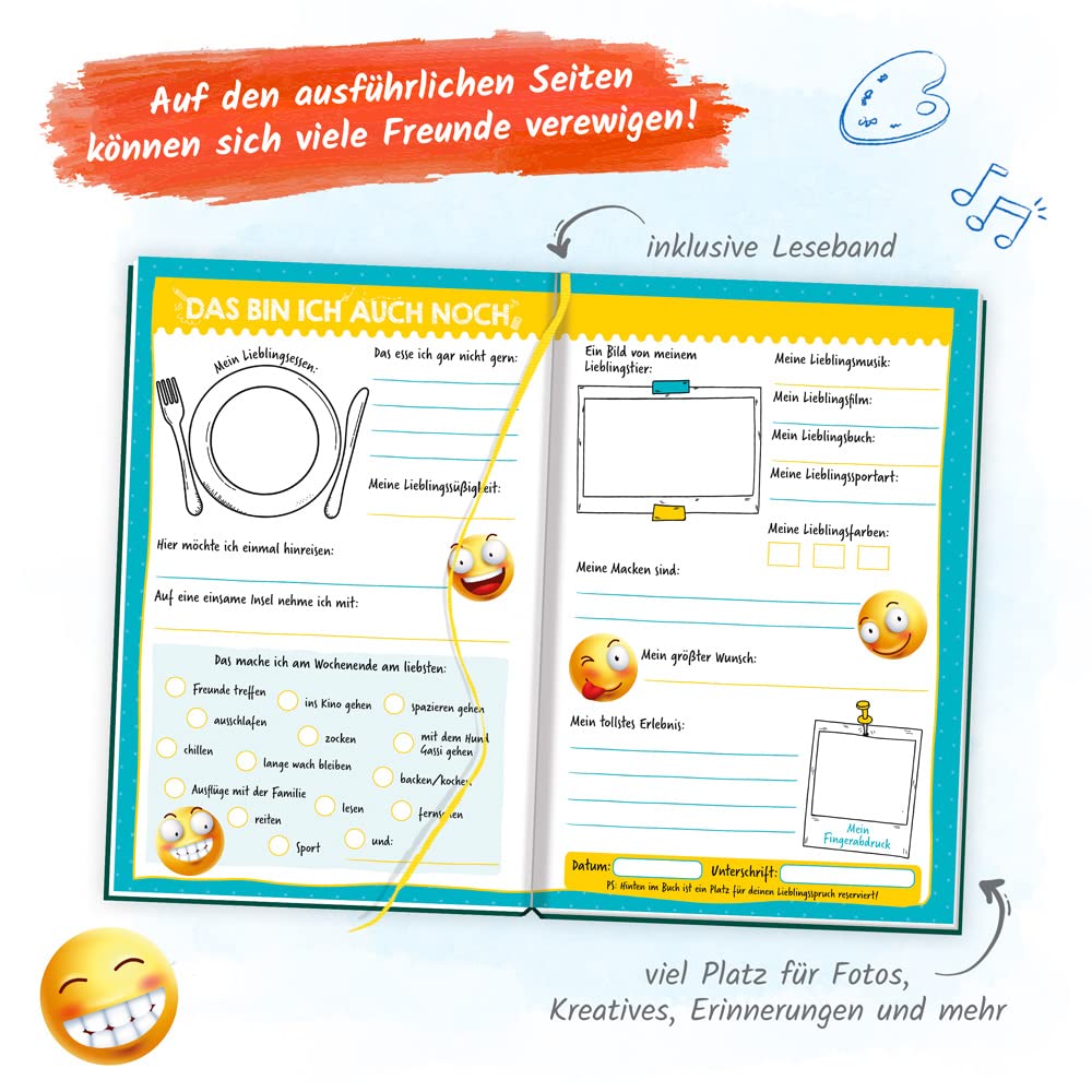TRÖTSCH Freundebuch Meine Schulfreunde – Smile