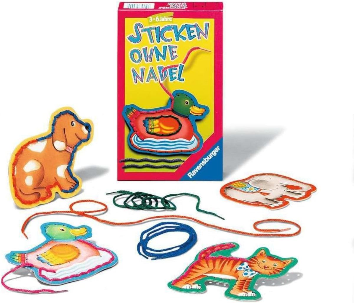 Ravensburger 23099 – Sticken ohne Nadel, Kinderspiel ab 3 Jahren