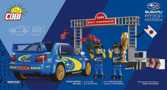 COBI Subaru Impreza WRC 2004 Bauset 206 Teile 1:35