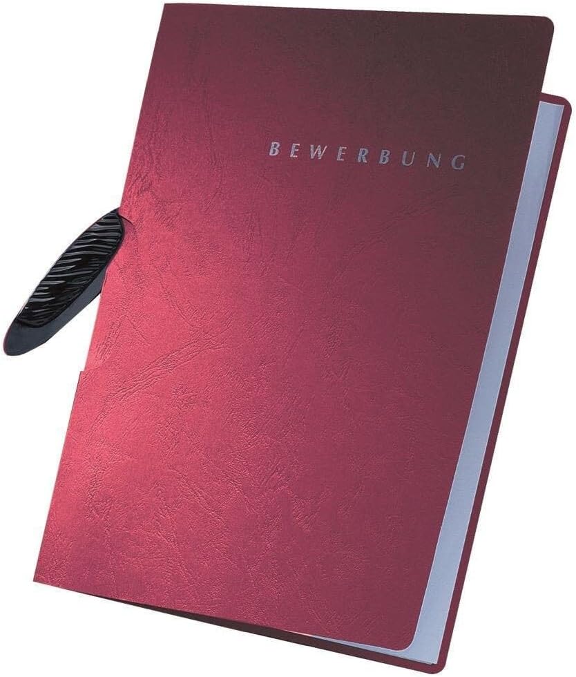Pagna Bewerbungsmappe Swing Basic 2-teilig rot | 22004-01