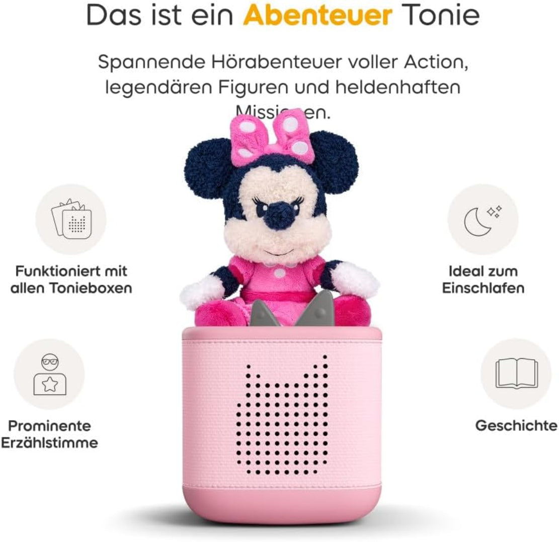 tonies Cuddle Tonie Minnie Maus – Plüsch-Hörfigur Toniebox
