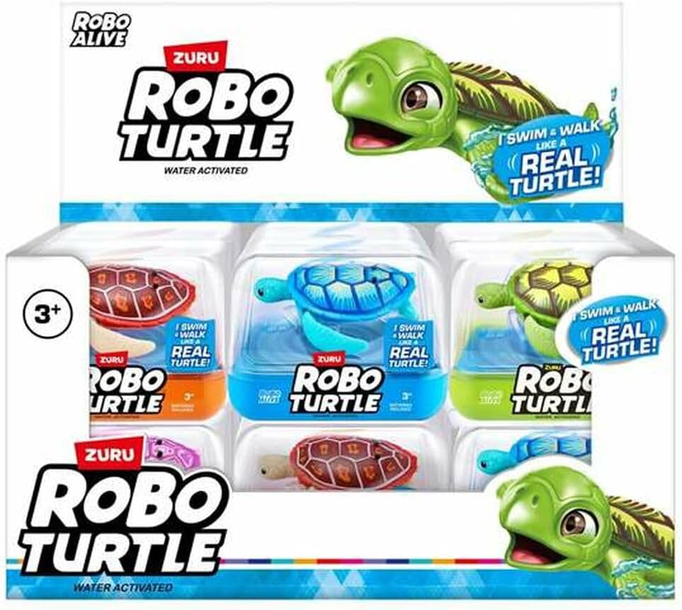 Robo Alive Schildkröte Serie 1 1 Stück aus 4 Farben zufällig