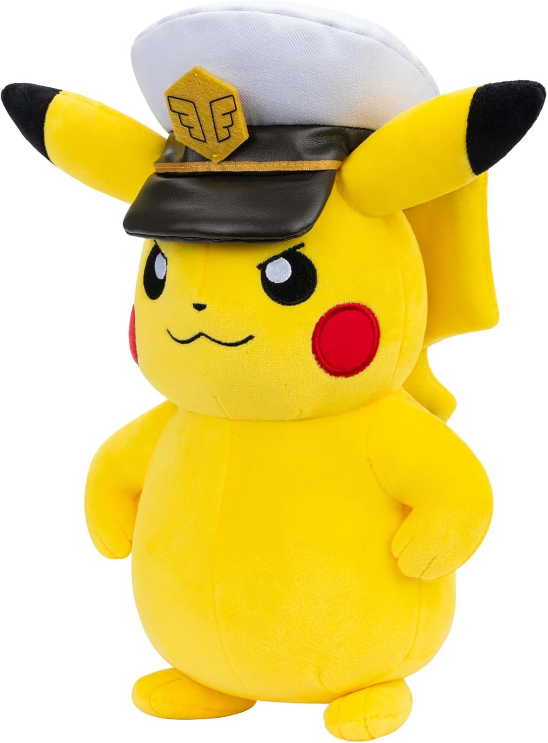 Pokémon Captain Pikachu Plüsch 20 cm – Jazwares