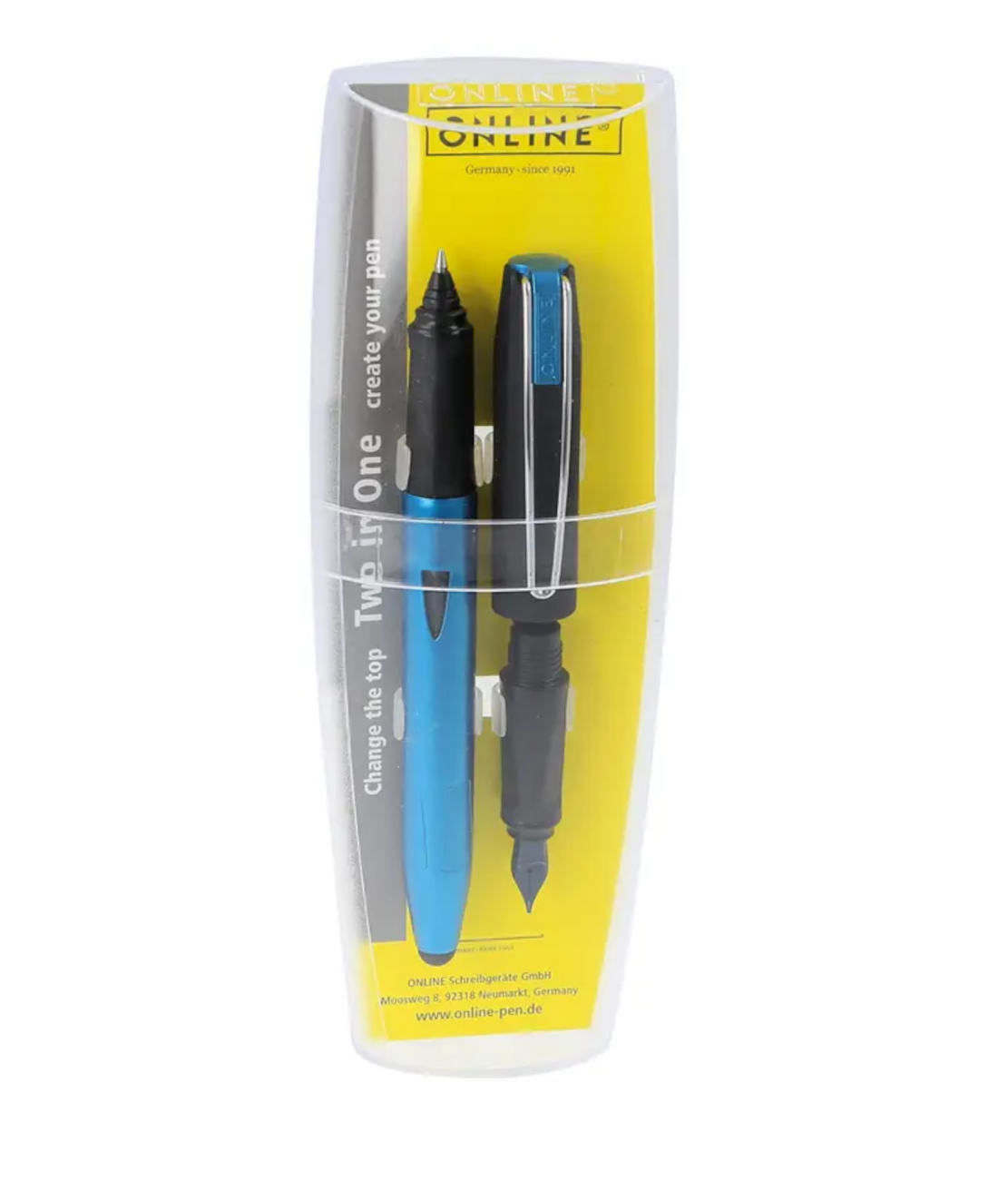 ONLINE Switch Plus Set Petrol – 2in1 Füllhalter & Rollerball