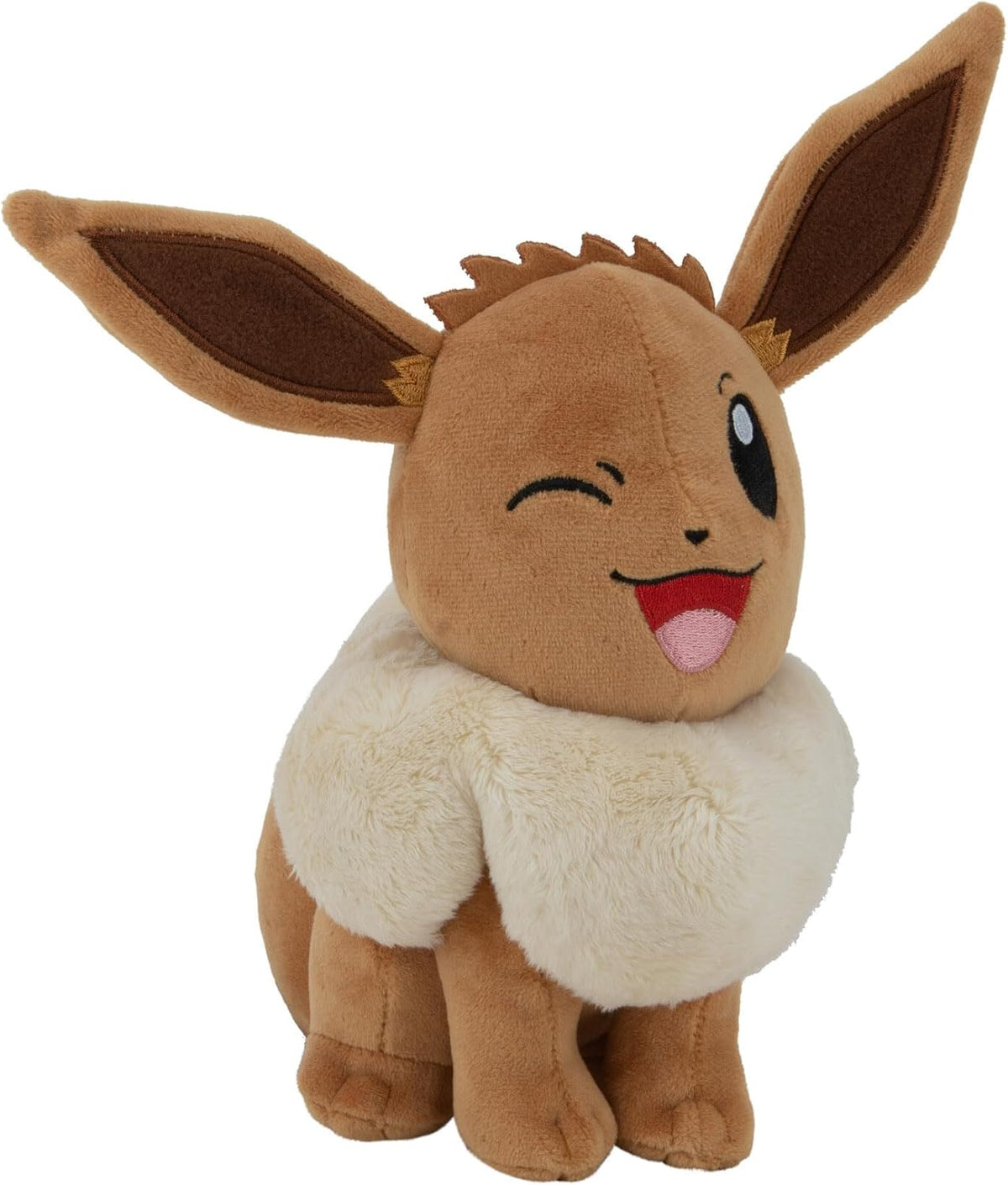 Pokémon Evoli Plüschfigur 20 cm – Jazwares offiziell lizenziert