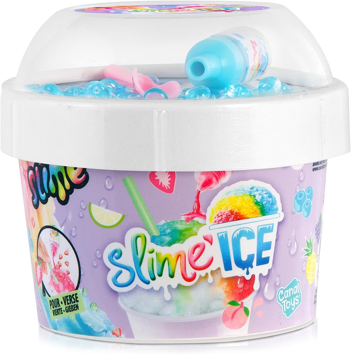 CANAL TOYS Slime im Becher – 1 von 12 Texturen zufällig