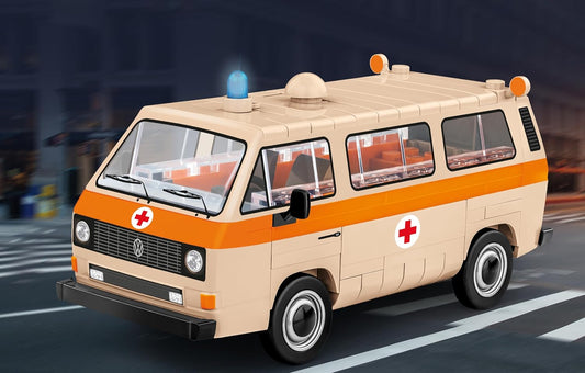 COBI VW T3 Krankenwagen Bauset 141 Teile Maßstab 1:35