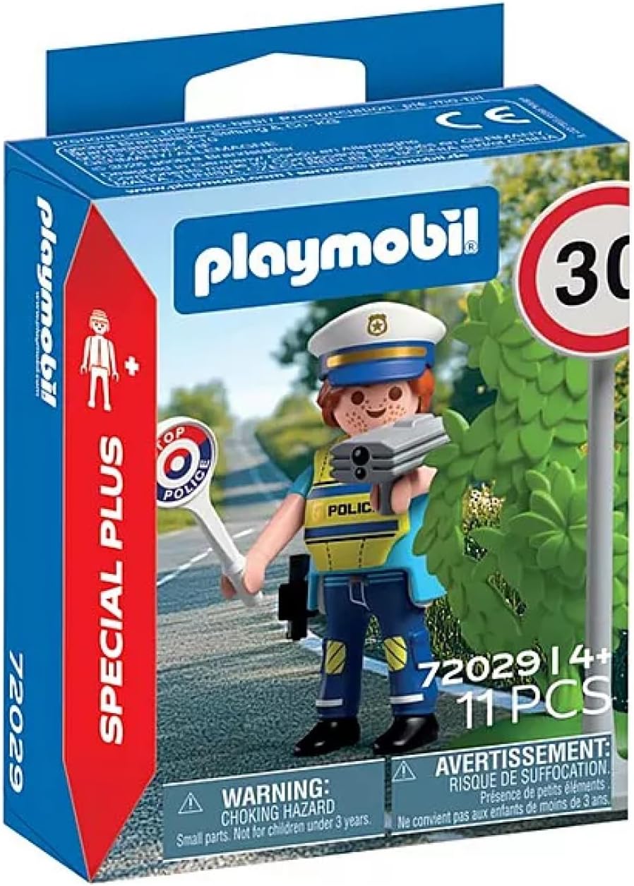 PLAYMOBIL Special Plus Polizist mit Radar (1 Figur)