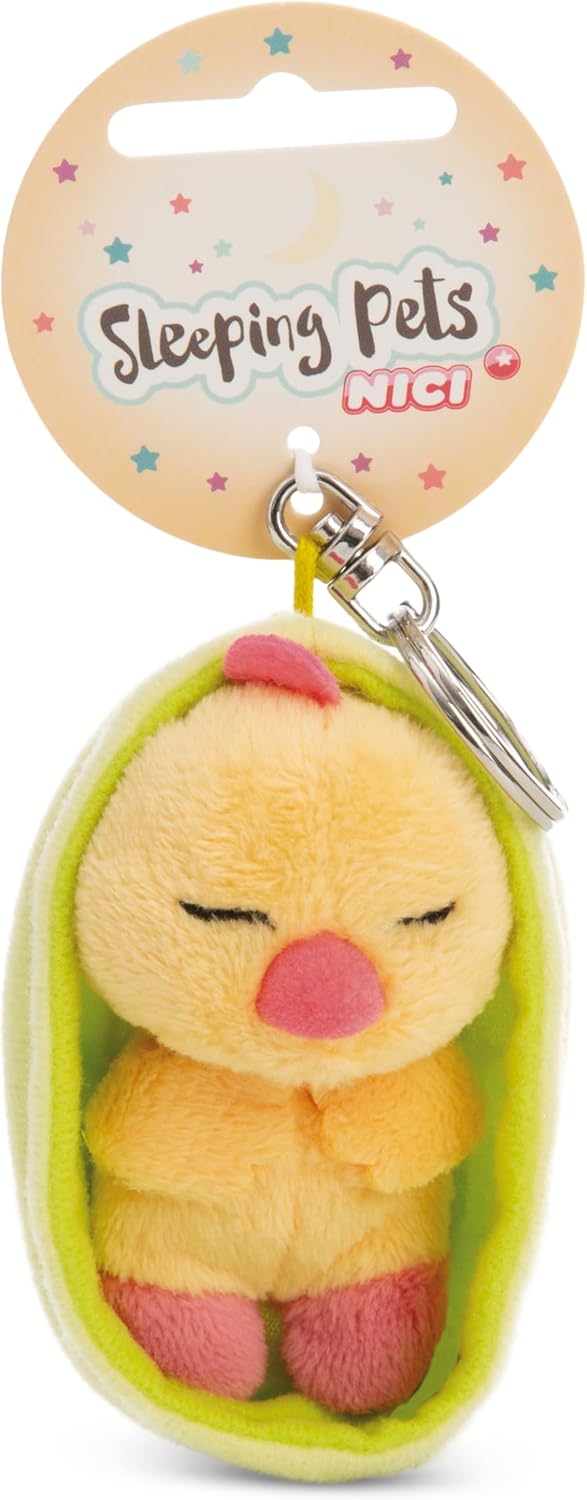 NICI Sleeping Pets Schlüsselanhänger Küken 8 cm