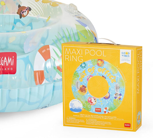 Legami Maxi Pool Ring Out of Office Glitter 102 cm PVC