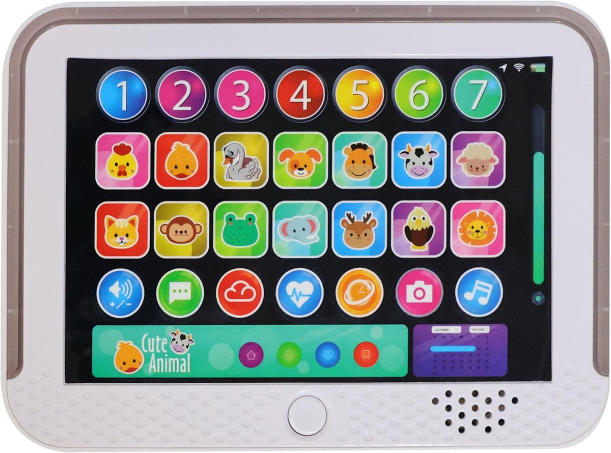 Spielmaus Baby Activity Tablet - 3 Lernstufen Buchstaben & Tiere