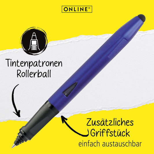 ONLINE Switch Starter Set Bright Blue – Füller & Rollerball