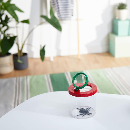 Navir Becherlupe 75 mm mit Doppellupe für Insekten