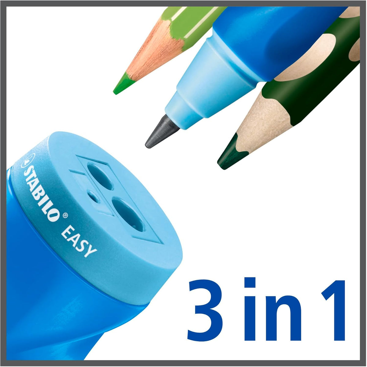 STABILO EASYsharpener Dosenspitzer grün Rechtshänder (4502/4)