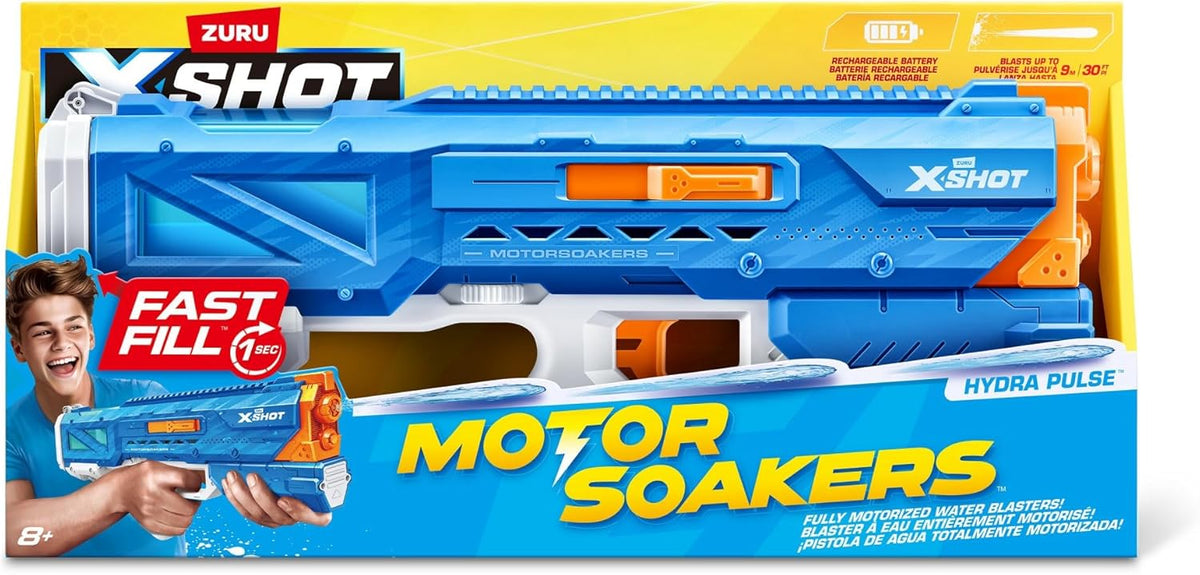 ZURU XSHOT Hydra Pulse Motor Soaker Wasserspritzer