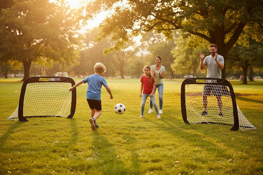 XTREM Toys Pop-Up Fußballtor 2er Set 120×80×80 cm