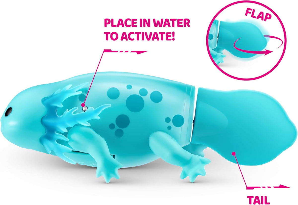 ZURU Robo Axolotl Schwimmfigur – 1 von 2 Farben zufällig