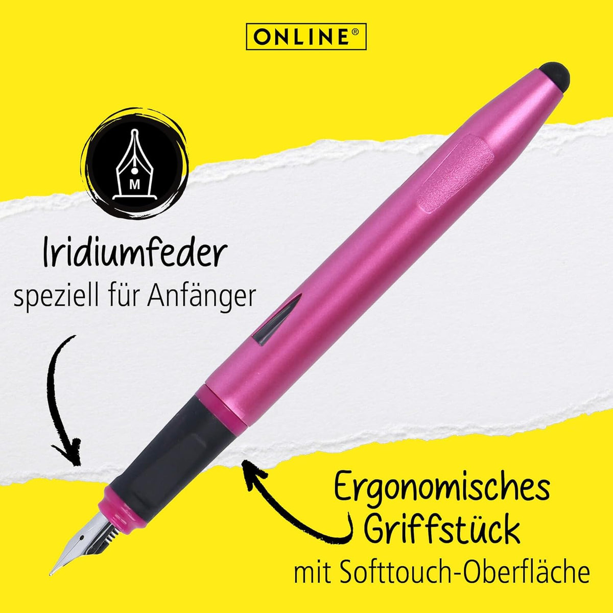 ONLINE Switch Starter Set Pretty Pink – Füller & Rollerball