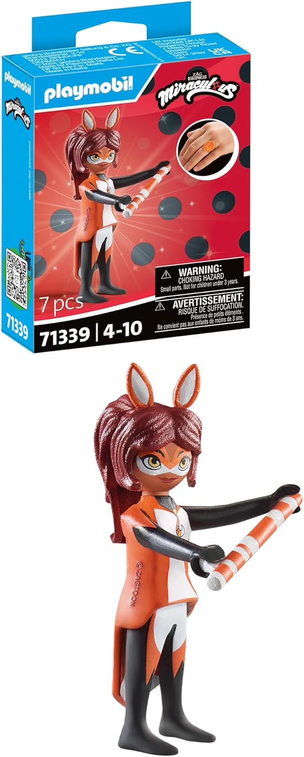 PLAYMOBIL® 71339 Miraculous: Rena Rouge – Figur mit Ring & Charm