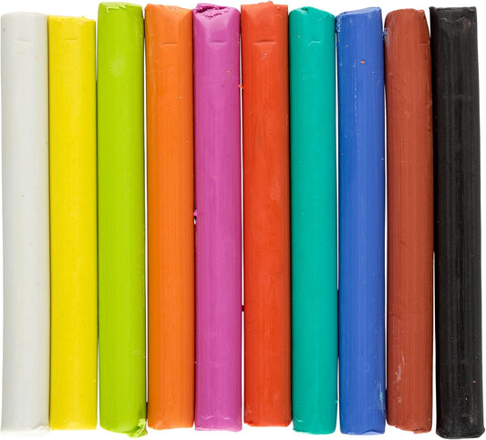 Idena Knete 10 leuchtende Farben