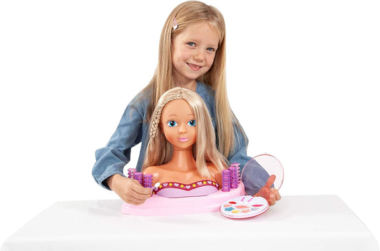 Amia Schmink- & Frisierkopf 27cm mit Zubehör