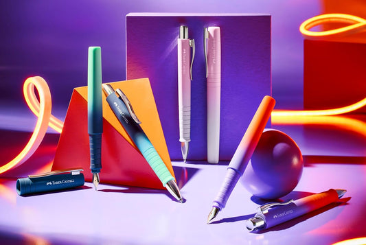 Faber-Castell Schreibset Blushing Sky Füller + Kugelschreiber
