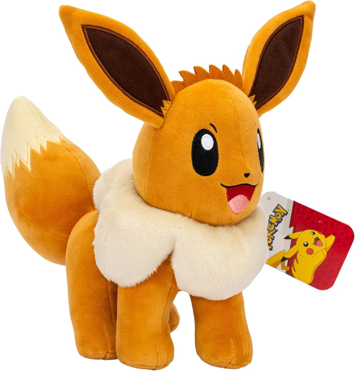 Pokémon Evoli Plüsch 30 cm – offiziell lizenziert Jazwares