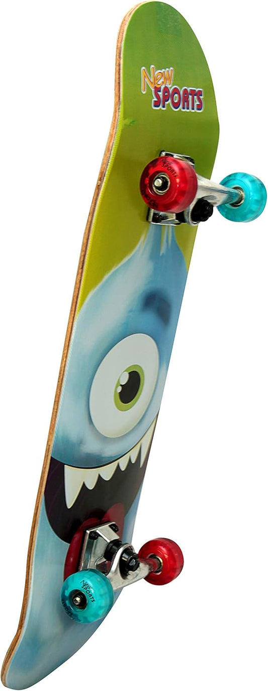 NSP Skateboard Octopus 78,7 cm Ahornholz ABEC-7
