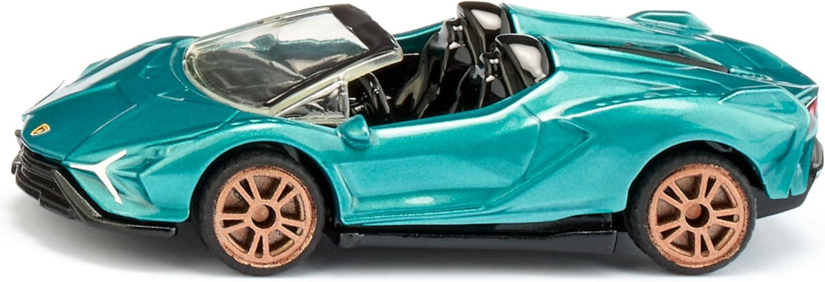 SIKU 1571 Lamborghini Sián Roadster – Metall, Türkis