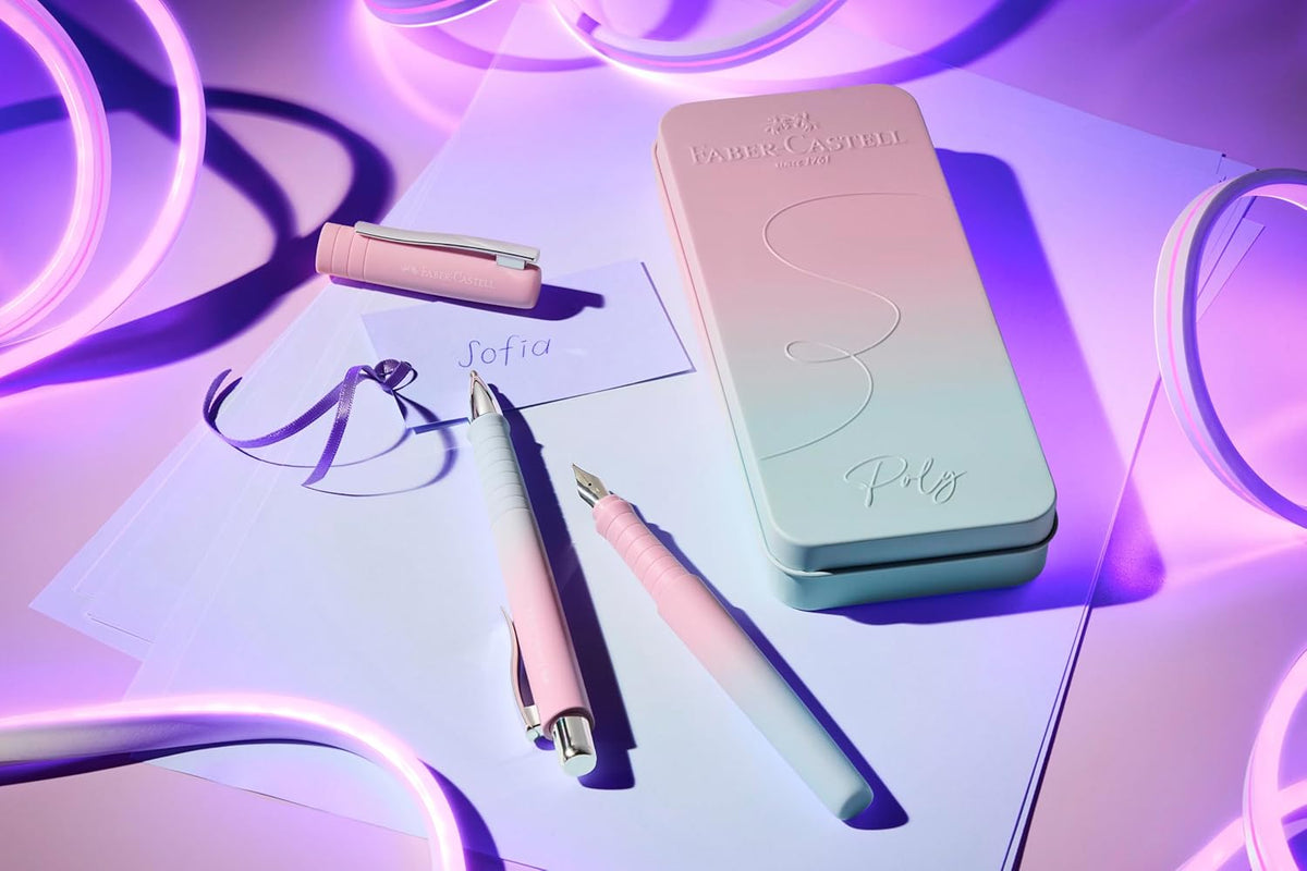 Faber-Castell Schreibset Blushing Sky Füller + Kugelschreiber
