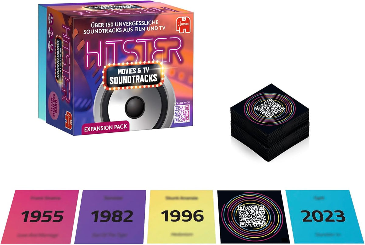 Hitster Movies & TV Soundtracks Erweiterung 154 Karten