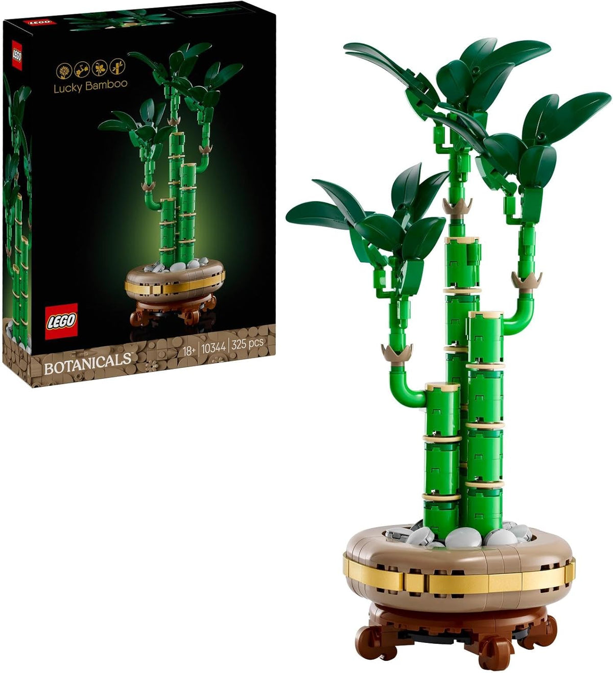 LEGO Botanicals Glück-Bambus 10344 | Kunstpflanze