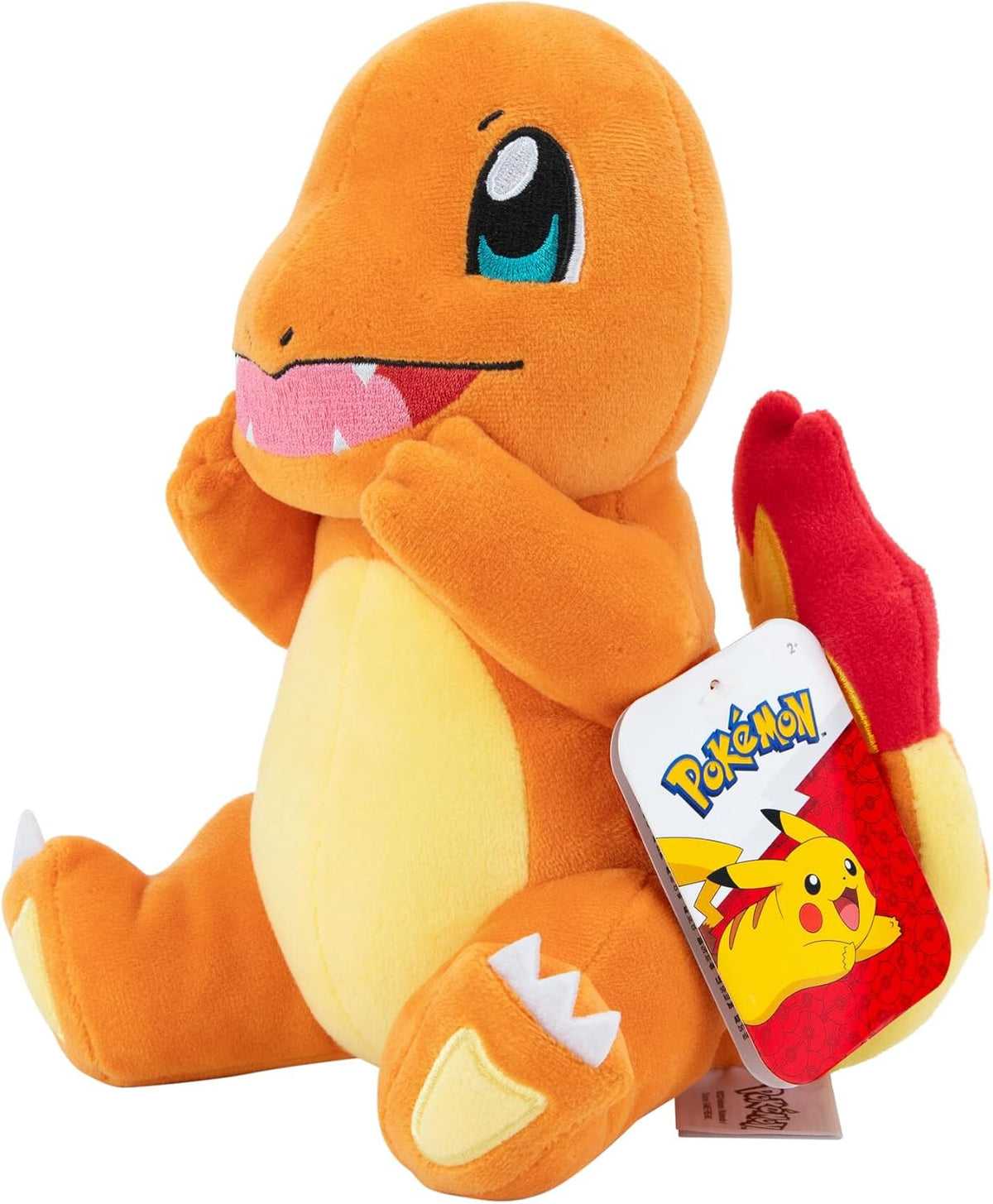Pokémon Glumanda Plüsch 20 cm – offiziell lizenziert Jazwares