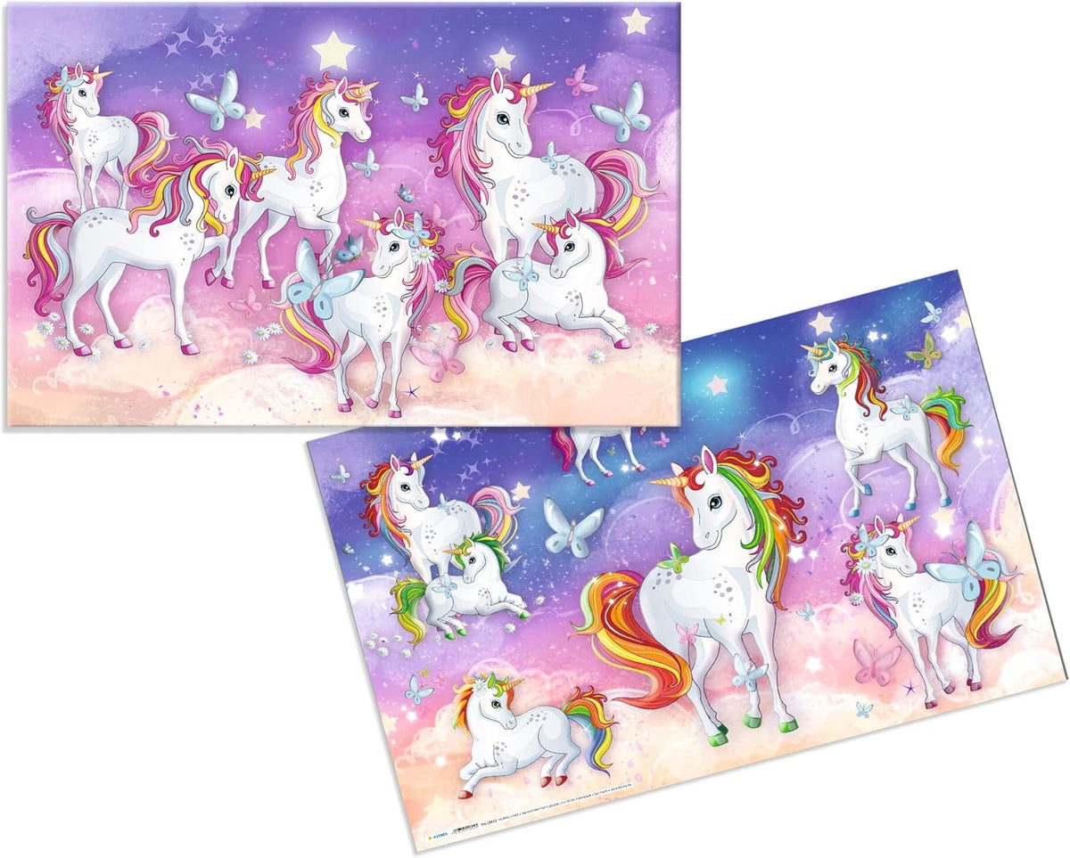 HERMA Schreibtischunterlage Einhorn 55x35 cm, abwaschbar