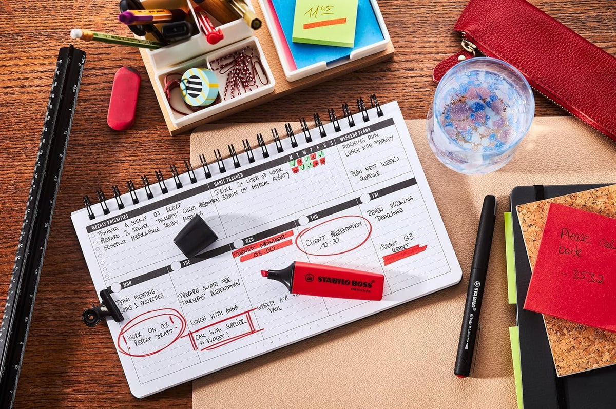 STABILO BOSS ORIGINAL Textmarker Real Red (70/48)