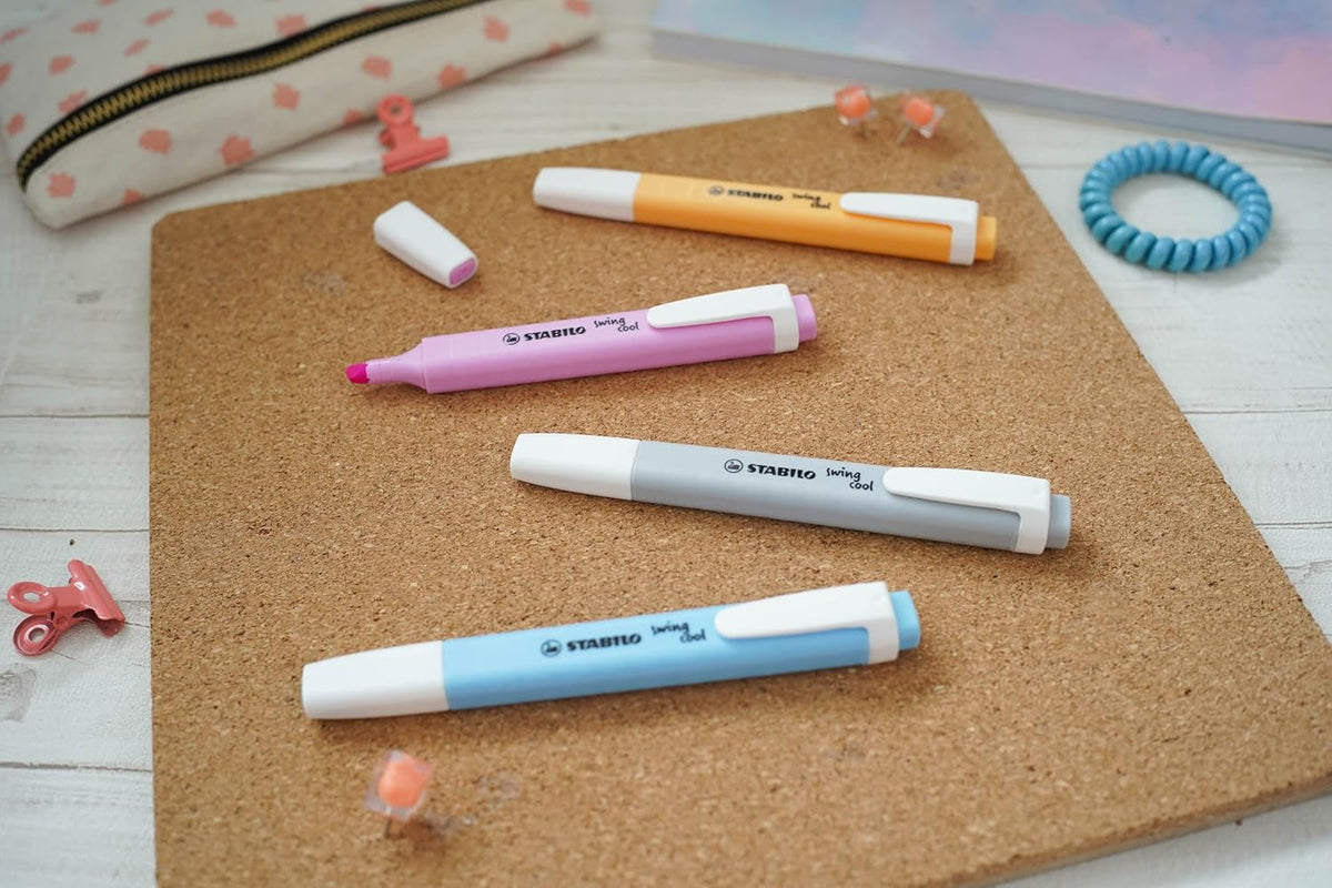 STABILO swing cool Pastel Textmarker Fuchsie (275/158)