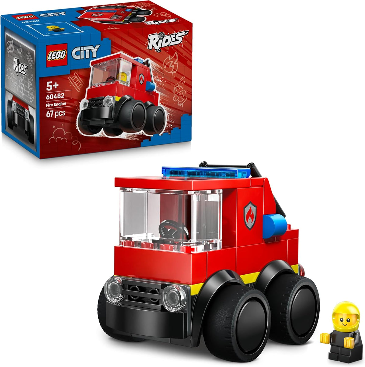 LEGO® City 60482 Coole Flitzer – Löschauto, ab 5 Jahren