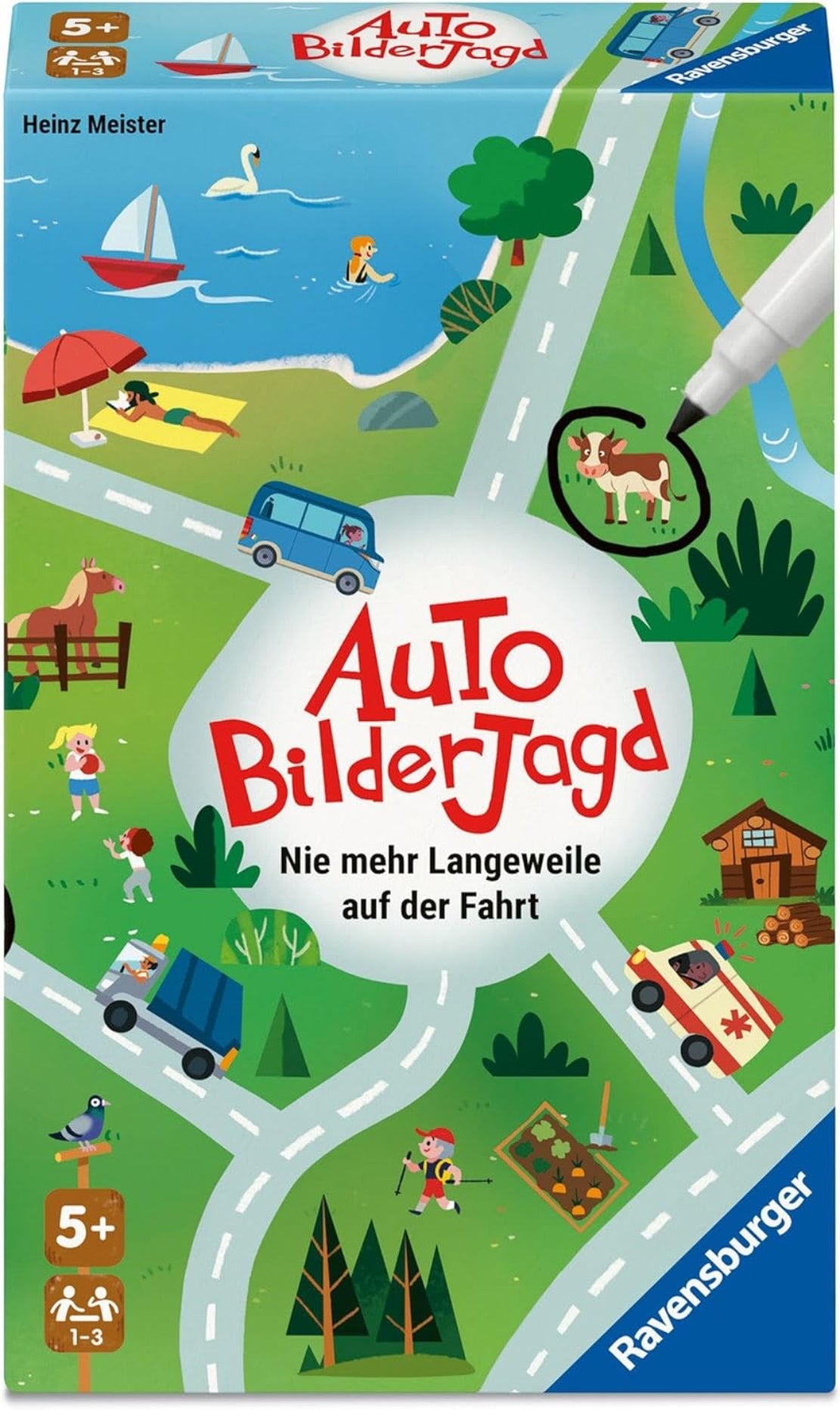 Ravensburger Auto-Bilderjagd Reisespiel ab 5 Jahren