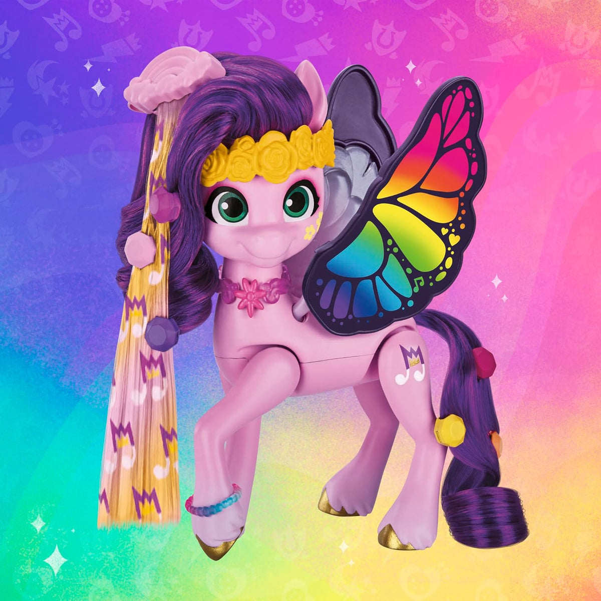 My Little Pony Prinzessin Ruby Blütenblätter mit Zubehör F6453